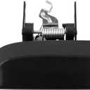 BOXI Smooth Black Rear Right Passenger Side Exterior Outside Door Handle Fits for Nissan Pathfinder 2005-2012 4-Door / 82606EA502 82606-EA502 81075