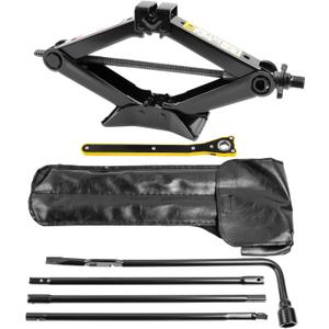 Spare Tire Jack Kit Compatible with 1999-2019 Silverado Tahoe Avalanche 2002-2018 Escalade, Scissor Jack 2.5 Ton Heavy Duty Lifting Jack & Spare Tire Lug Wrench Tool Kit Replacement Tire Repair Tool