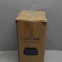 COHOME Cooling Comforter Queen/Full, Cooling Blanket for Hot Sleeper and Night Sweats, Cold Touch Fabric Absorbs Body Heat, Double-Sided Cool Design Soft Fluffy (Grey, (90"x90"))