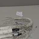 Zcdl Lighted Birch Tree Light, 4FT 5FT White Birch Tree with LED Lights, White Christmas Tree Outdoor, Warm White Prelit Tree for Indoor Home Party Wedding Holiday Outside Christmas Decorations