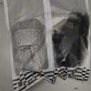 REACH STAR 2 Pairs Winter gloves for women Touch screen Elastic Thermal knit Lining Warm Gloves for Cold weather (Black+light Gray)