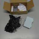 BOHON Halloween Lights String 30 LEDs Bat Fairy Lights with Remote 12 Lighting Modes Battery Operated String Lights for Outdoor Indoor Party Patio Halloween Decoration (Black)