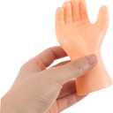 Sosoport Flexible Hands Model for Dolls 6 Pairs Plastic Hand Parts for DIY Doll Crafting Miniature Creations