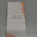 Fxtiaa Red-Light-Therapy-Wand-for-Face, 7 Colors LED Light Therapy Wand Eye Facial Red & Blue Rejuvenation Tool, Face Massager, Golden