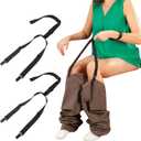 2 PCS Assistive Devices for Elderly, Disability Aids, Reacher Tool, Clip and Pull Dressing Aid - Metal Clip, Handicap Accessories for Daily Living, Dressing Stick for Elderly Adjustable 27-41 Inches
