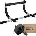 Pull-Up Bar - Total Upper Body Workout Bar for Doorway, Adjustable Width Locking, No Screws Portable Door Frame Horizontal Chin-up Bar, Fitness Exercise