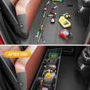 Tuyoung Under Seat Storage Boxes for 2015-2026 Ford F-150 F150 | SuperCrew Cab 2017-2026 F-250/F-350/F-450/F-550 Super Duty Heavy Duty Rear Truck Under Back Seat Box Organizer Cargo Box