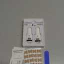 Small Size-Titanium Alloy Ingrown Toenail Treatment & Removal Kit for Quick Relief, Ingrown Toenail Removal Kit Professional Ingrown Toenail Corrector, Ingrown Toenail Tools for Quick Relief, 10 Pcs (0.45/0.51/0.55/0.59 Inch)