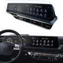 2PCS Car Nano Screen Protector for 2023 2024 2025 Kia Telluride Accessories 12.3 Inch GPS Navigation Multimedia Infotainment Display Touchscreen Protector Film HD Clear Bubble Free