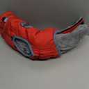 Malier Dog Coat, Reflective Dog Jacket Waterproof Windproof Puppy Cold Weather Coats with Harness Built in, Winter Extra Warm Pet Coat Fleece Vest for Samll Pets and Puppy (Red)