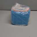 Kamay's 3-Tier Transparent Stackable Adjustable Compartment Slot Plastic Craft Storage Box Organizer Snap-Lock Tray Container 3 Sizes (Medium 18 Compartment, Blue)