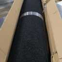 VEVOR Marine Carpet, 6 x 36 ft Boat Carpeting, Charcoal Black Marine Grade Boat Carpet, Indoor/Outdoor Marine Carpeting w/Water-Proof TPR Backing, Water-Proof Carpet Roll for Home, Patio, Porch, Deck