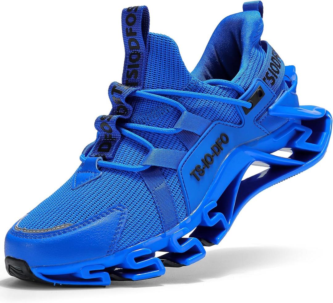 TSIODFO Women's Sneakers Athletic Running Walking Shoes (8.5, Royal Blue)