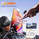 DMJN Unbreak Top 9H+ Glass for iPhone 17 Screen Protector (13FT Military Grade Shatterproof, Easy Installation) Screen Protector 17 Tempered Glass, Full Edge Coverage, Longest Durable, 2 Pack (Clear)