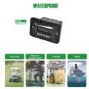 Yooreal 36V Battery Indicator Meter Battery Monitor for Lead Acid Battery Powered Club Car Travel Trailer Forklift Scrubber Machine Electric Motorcycle