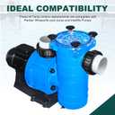 Briwooody 4 Pcs MIP x 2" Hi Temp Unions Compatible with Pentair Whisperflo Pool Pump Compatible with Intelliflo Pump 2" PVC Pool Pump High Temp Unions for Pool Pump