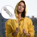 PAGOW Rhinestone Shoe Laces, Glitter Bling ShoeLaces for Sneakers, Crystal Diamond Rope Shoelaces, Round Shoe Strings (120cm, 2 Pairs-ab Color)