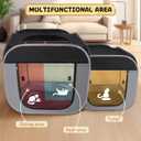 Tailtastic Large Cat Playpen with Separate Areas,Outdoo&Indoor Cat Enclosures,Portable Pet Playpen for Indoor Cats,Puppy and Small Animals, Dog Playpen with Carrybag.