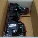 Convitex Driver Side Tail Light Without Circuit Fit 2019 2020 2021 2022 2023 2024 Chevy Silverado 1500 2500HD 3500HD, Left Rear Brake Lamp, w/o Bulbs Harness