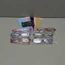 Gaoye 2.5 Reading Glasses for Women, 6 pack Fashion Readers for Women Spring Hinge Eye Glasses, Blue Light Reading Glasses (*C1 Mix Color)