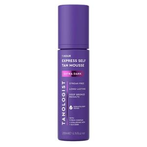 6 x Tanologist Extra Dark Self Tan Mousse, Clear Self-Tanning Mousse, Streak-Free, Natural Glow, No Fake Tan Smell Or Orange Tone, Long Lasting, Clean Ingredients, 6.76 fl. oz/200 ml Bottle