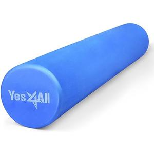 Yes4All EVA Firm Foam Roller for Back - Round Roller for Exercise, Yoga & Pilates 36 inch