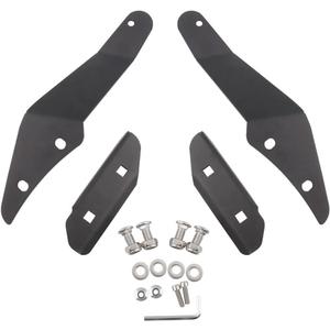 52 Inch Curved LED Light Bar Mount Brackets Upper Windshield Mounting Brackets Roof Mount Brackets Compatible with Nissan Patrol Y61 Toyota Landcruiser 80