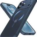 Faiono Magnetic for iPhone 17 Pro Max Case [Full Camera Protection][Military-Grade Protection][Compatible with MagSafe] Shockproof Protective Slim Phone Case for iPhone 17 Pro Max, Midnight Blue