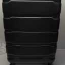 Samsonite Omni PC Hardside Expandable Luggage with Spinner Wheels, Black, Checked-Large 28-Inch