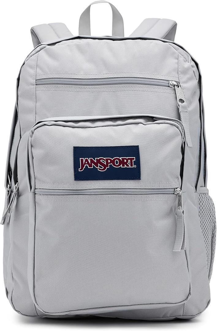 JanSport 34L Big Backpack - 15 Inch Laptop Sleeve, Grounded Grey, One Size