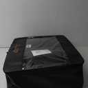 Coverado Car Seat Covers Full Set, Seat Covers for Cars, Black Car Seat Cover, Car Seat Protector Waterproof, Nappa Leather Car Seat Cushion, Car Seat Covers Front Seats and Back Fit for Most Cars