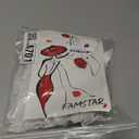 Famstar Lingerie for Women Babydoll Chemise Sexy Lingerie Sets Nightgown Lace Dress Sleepwear Teddy Outfits for Women (Medium, White)