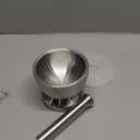 Stainless Steel Mortar and PestlePill Crusher for Grinding Herbs Spices, Kitchen Spices Herbs Pesto Grinder (Large)