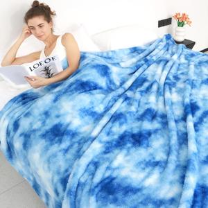 Fleece Throw Blanket, Soft Plush Flannel Fleece Blanket for Couch Sofa Bed, Cozy Warm Soft Throw Blanket for Bedroom Living Room, Luxury Decorative Blanket, Birthday Gifts for Women Throw Size 50" x 70"(130 x 178 cm)