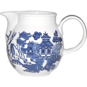 Churchill Blue Willow Milk Jug 30-ounce