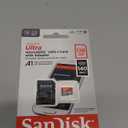 SanDisk 128GB Ultra microSDXC UHS-I Memory Card with Adapter - Up to 140MB/s, C10, U1, Full HD, A1, MicroSD Card - SDSQUAB-128G-GN6MA [New Version]