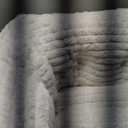 Faux Fur Body Pillow and 2 Cylinder Shape Pillow Set