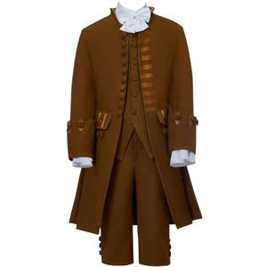Men's Victorian Costume Rococo Costume Suit Prince Cosplay Regency Costume for Halloween XXL