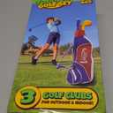 Atlasonix Toddler Golf Set - Toddler Golf Clubs | Kids Golf Clubs Includes Kid Golfer Bag, Gloves, 8 Balls and 4 Sticks - Sports and Outdoor Play Toys, Outdoor Toys, Kids Outdoor Play Equipment