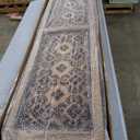 Wooden Room Divider Wall 4 Panel,5.6 ft Tall Room Divider with Shelves,Folding Privacy Screens 67 in for Room Separation Home Office Bedroom (Antique Brown)