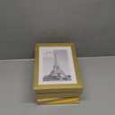 upsimples 5x7 Picture Frame Set of 10, Display Pictures 4x6 with Mat or 5x7 Without, Multi Photo Frames Collage for Wall or Tabletop Display, Gold