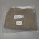 Dog Sweater for Large Dogs Argyle Cable Knit Turtleneck Pullover Winter Clothes Boys Girls Stretch Golden Retriever Labrador Bulldog Pitbull Doberman Pet (XXL, Brown)