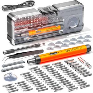 ANVANNA 88-IN-1 Mini Electric Screwdriver Set is a comprehensive electric precision tool kit designed for electronics repair and DIY projects