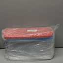 Bread Storage Container (3 Pack) With Handle, Plastic Box With Clear Airtight Lid for Homemade, Banana, Pumpkin Bread