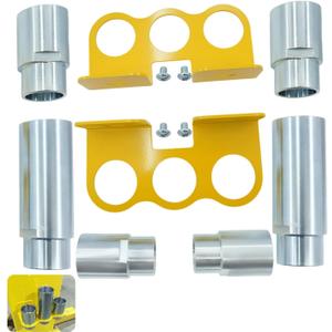 10315 Stack Truck Adapter Kit For Challenger Lifts CL10 E10 VS10 Four 3" & Two 6" Stack Adapters with Organizer for Challenger Two Post Automotive Lifts (2-3/8" 60mm pin dia.)