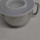 6 Quart Stainless Steel Mixer Bowl Compatible with KitchenAid Bowl-Lift Mixer, Fits KV25, KP26, KL26, KSM55/60/70, KT2651, KD2661, Food Grade Material, Bigger Handle, Dishwasher Safe