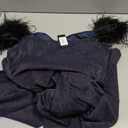 VFSHOW Womens Off Shoulder Feather Ruched Prom Formal Wedding Guest Maxi Dress 2023 Sexy Sweetheart Neck Front Split Sparkly Glitter Black Tie Evening Long Gown (Navy Blue, Large)