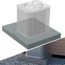 Mini Split Ductless Air Conditioning Pad: Heat Pump Systems, AC Condenser Pad, Floor Mounting Base Pad, Comfort Mini Split, Anti-Vibration Pad for Outside HVAC Unit, 36" x36" x3"