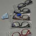 CCVOO Reading Glasses for Women/Men, Eyeglasses, Blue Light Readers for Women/Men, Computer Eye Glasses, Cheaters 1.25