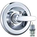 Replacement for Delta Classic 13 Series Single-Function Trim Kit, T13010 Shower Handle, Fit Delta Shower Valve R10000 Series, Chrome (Cartridge Included)